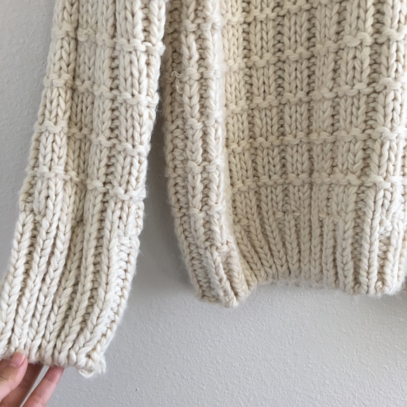 Moon River Genesis Chunky Sweater - Tan - Picture 4 of 6